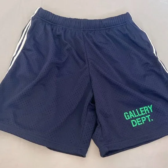 ウェア GALLERY DEPT Basketball Shorts GALLERY DEPT. VENICE COURT BASKETBALL SHORTS | NAVY